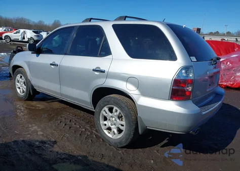 2005 Acura Mdx z USA, uszkodzony, nr VIN 2HNYD18825H525761